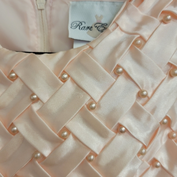Rare Editions Basketweave Dress Party Dress - Picture 3 of 9